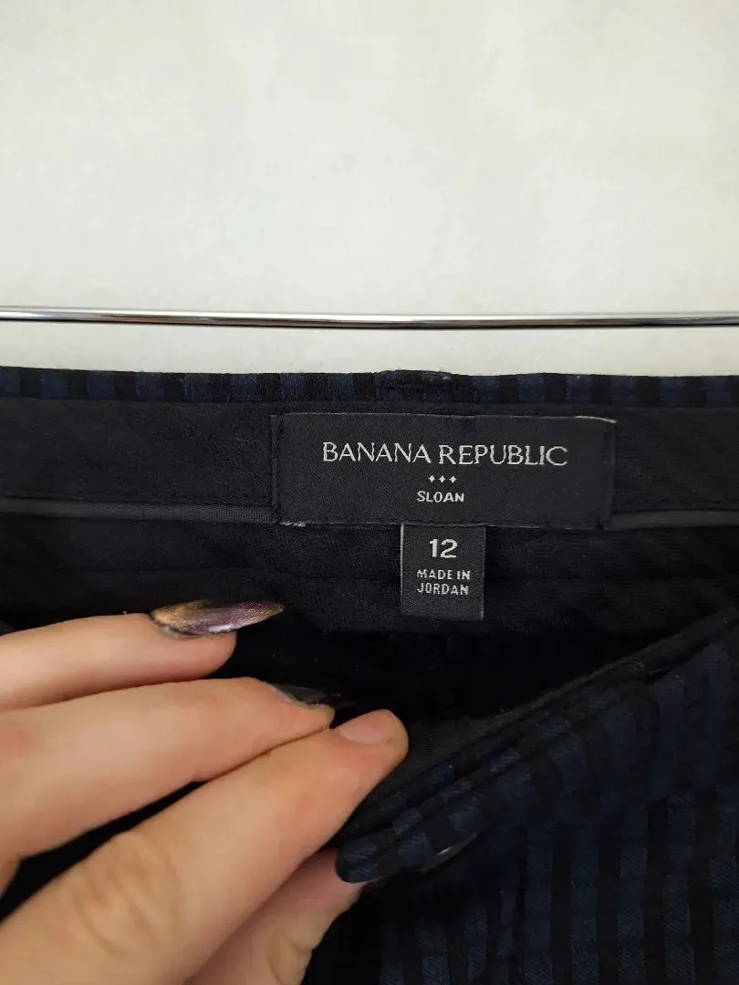 Banana Republic Smart Textured Office Pants Size 12