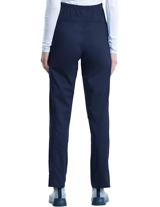 Cherokee Workwear Revolution Women's Slim Fit Maternity Petite Pant