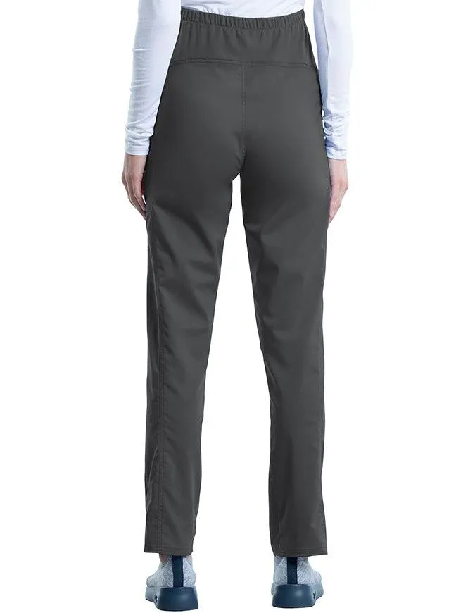 Cherokee Workwear Revolution Women's Slim Fit Maternity Petite Pant