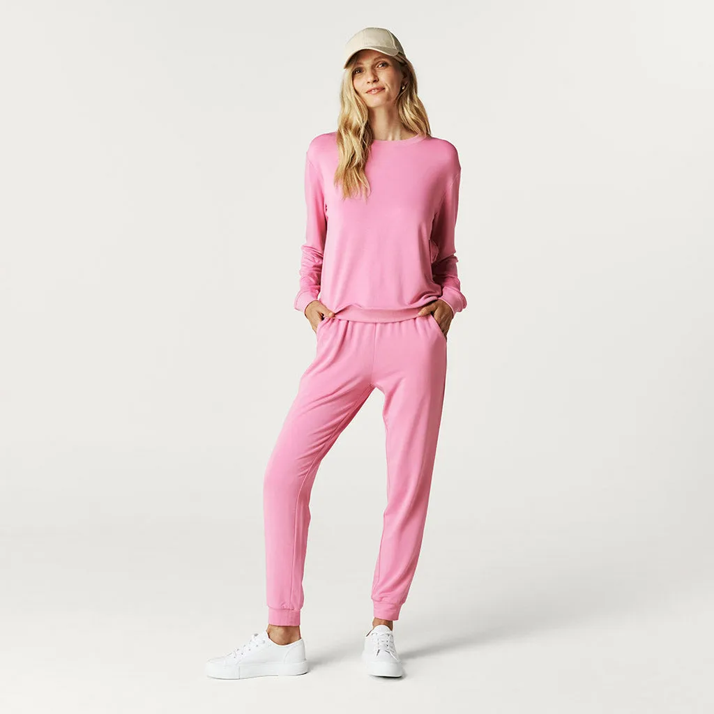 Cruisin' Pink Women's French Terry Joggers