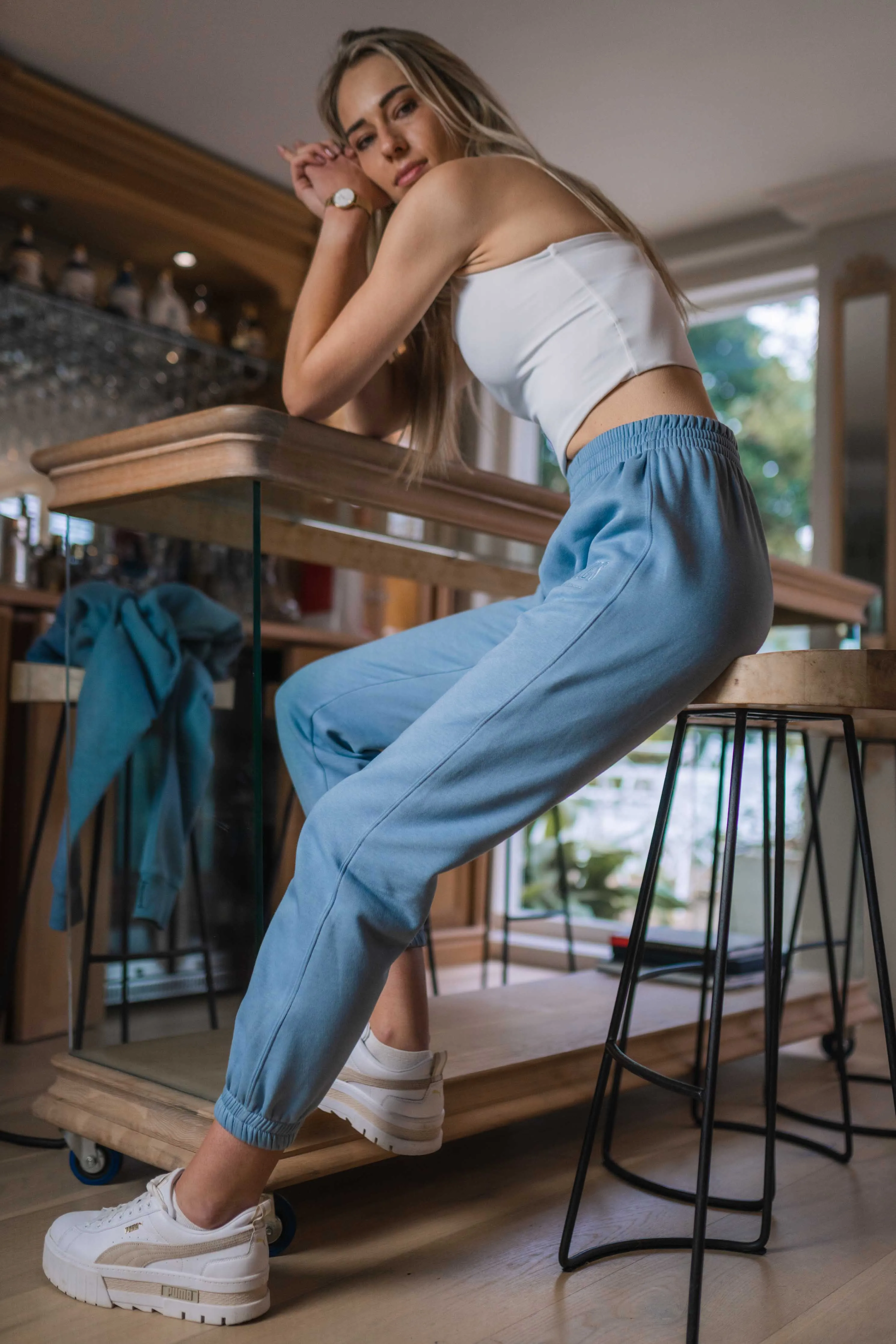 Daydreamer Sweatpants in Periwinkle