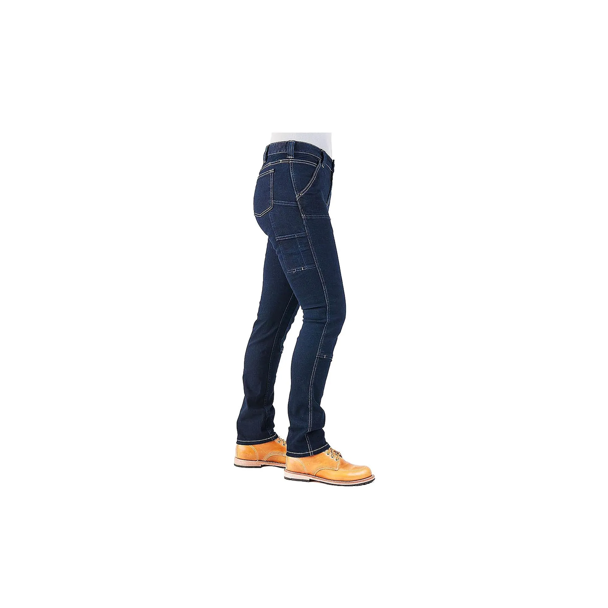 Womens Maven Slim Powerflex Indigo Denim Dovetail Workwear