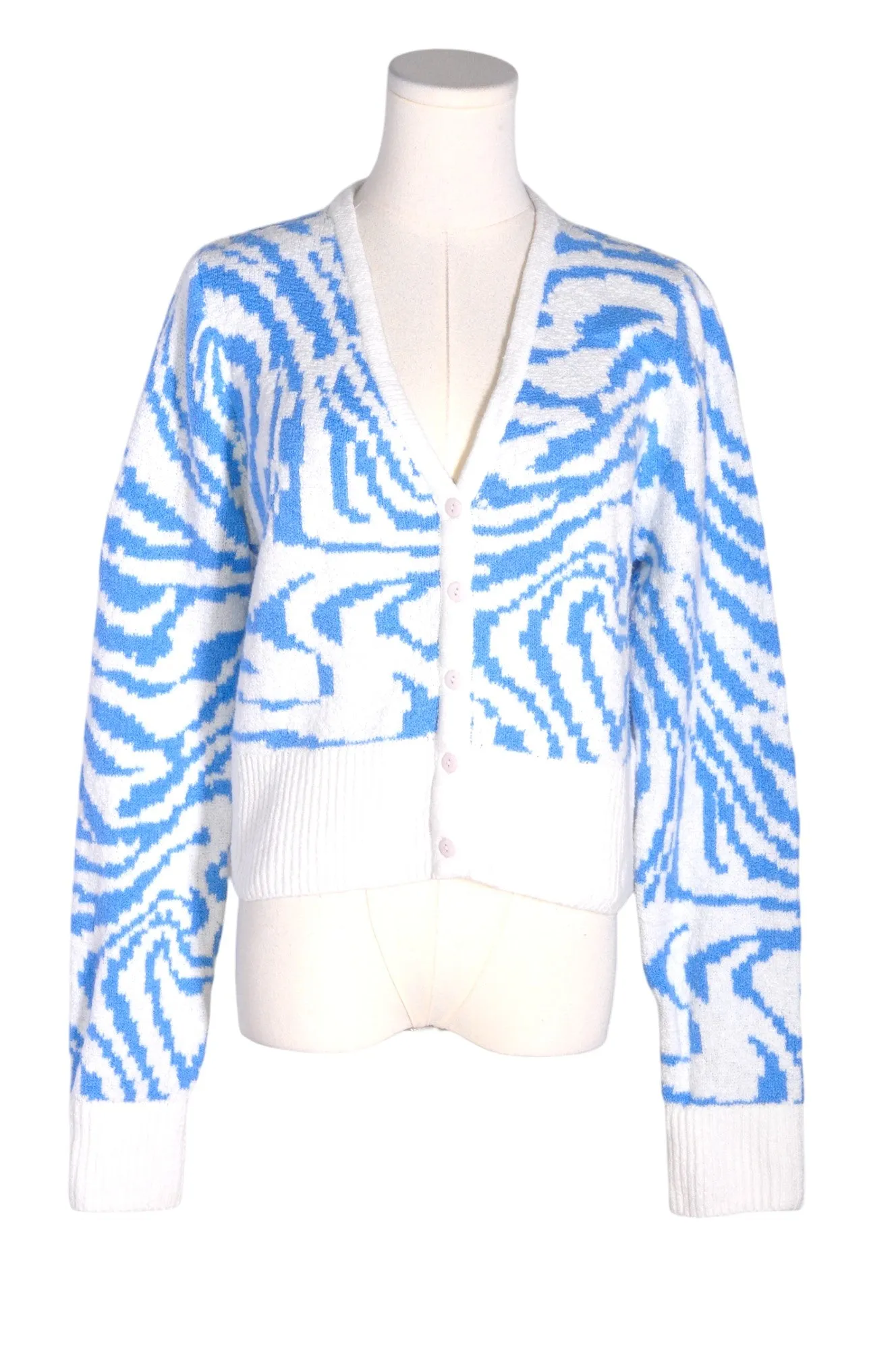 LONDON KAYE Women Cardigans Regular fit in Blue - L