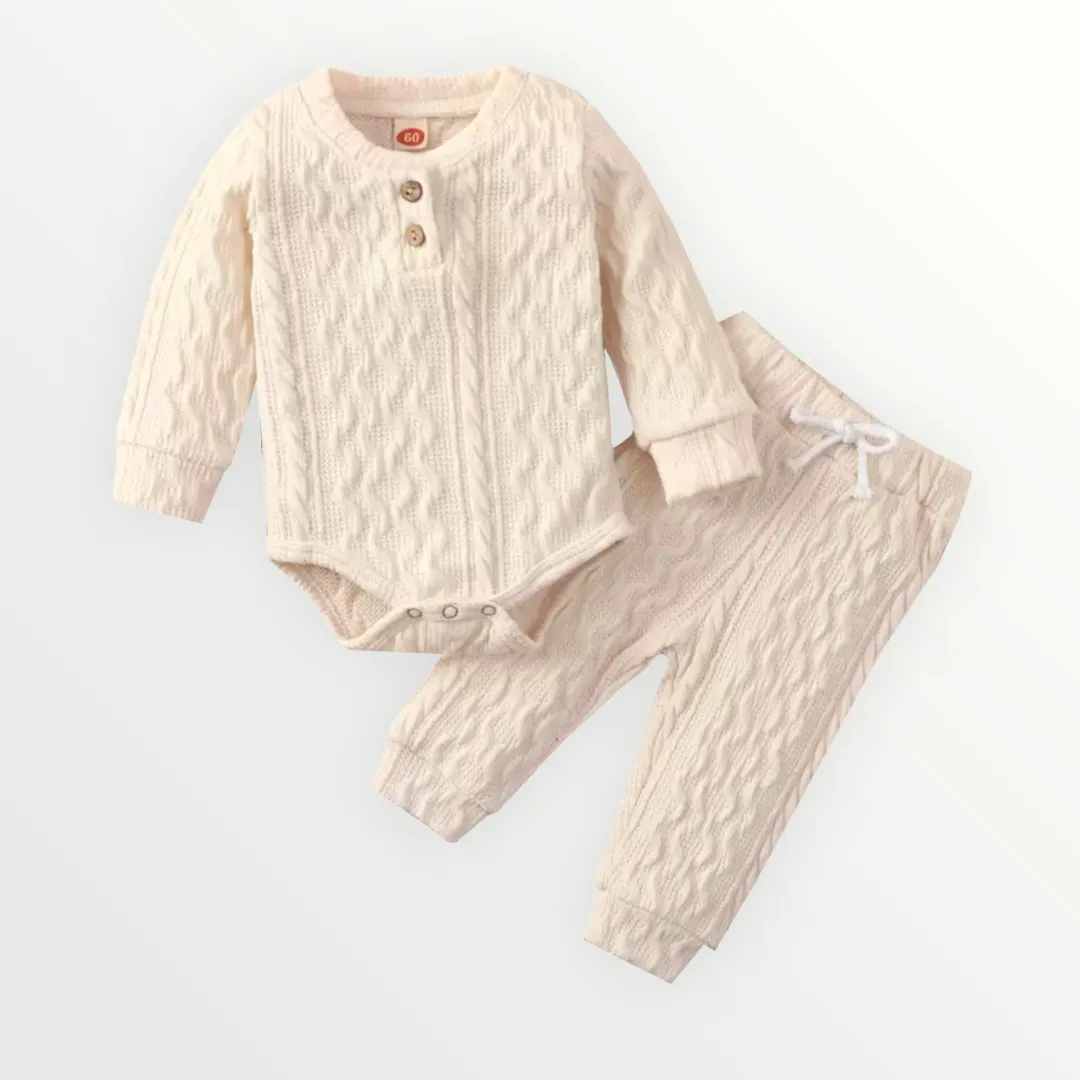 Louise | Knit Set | Cream