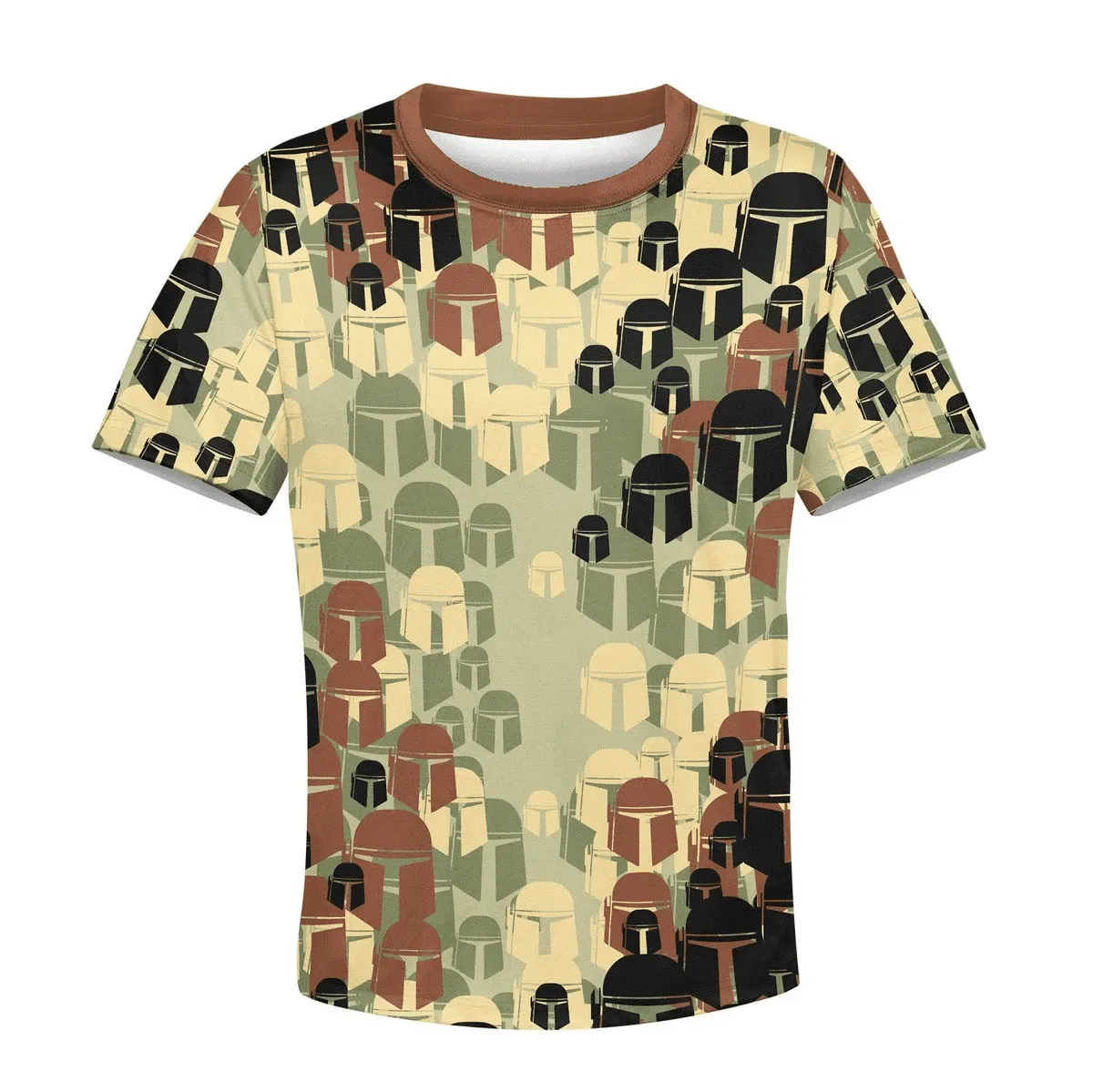 Mandalorian Helmet Kid Tops