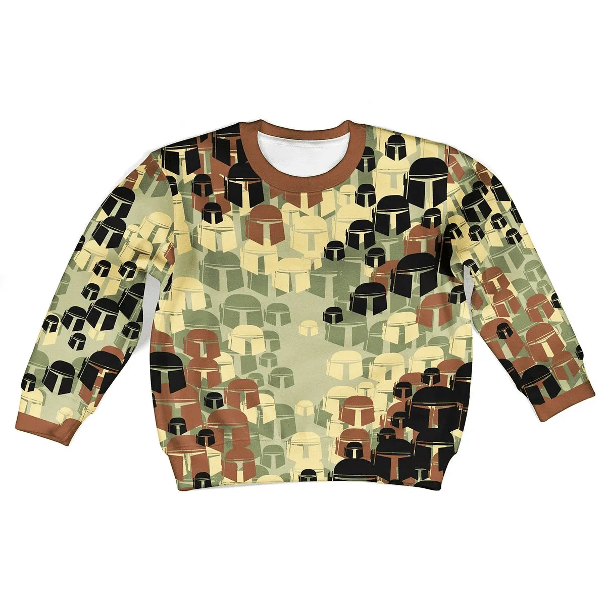 Mandalorian Helmet Kid Tops