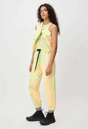 Marble Mix Belted Sweatpants / Smarties