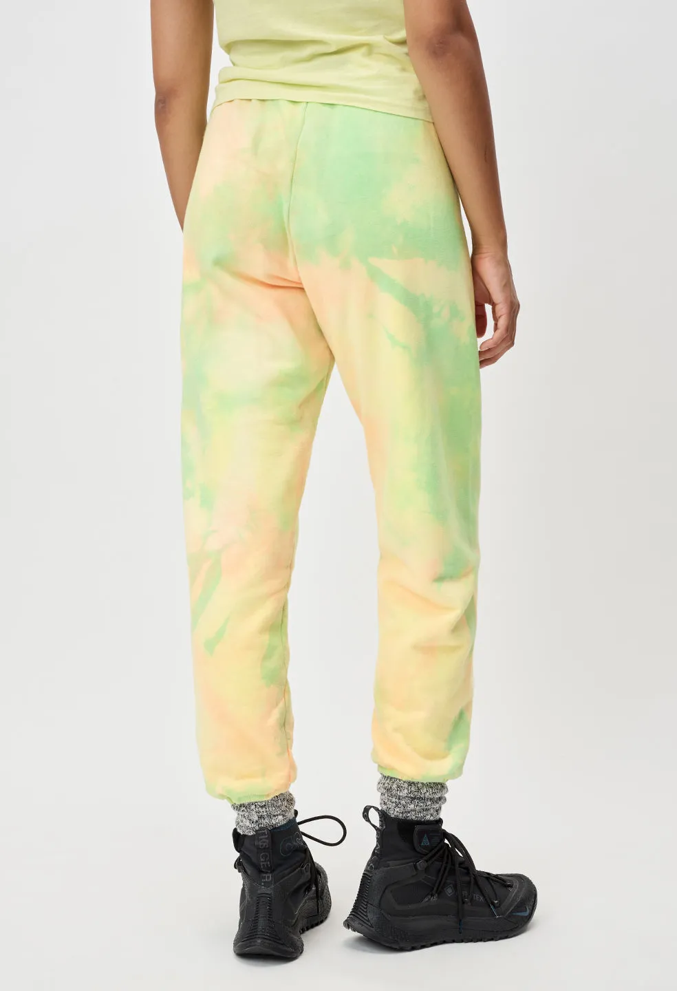 Marble Mix Belted Sweatpants / Smarties