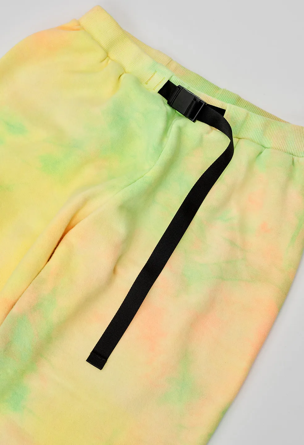 Marble Mix Belted Sweatpants / Smarties