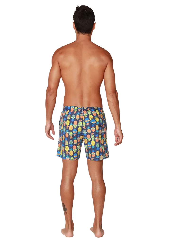 Men's Swim Trunks in jellyfish pattern