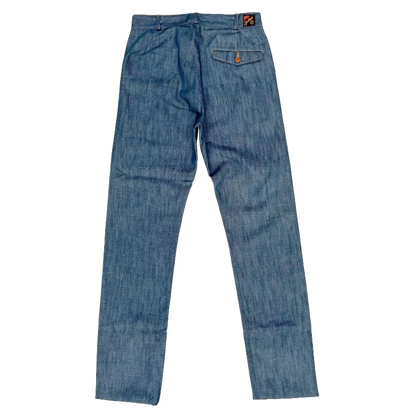 Mister Freedom "Nouvelle Vague" Slacks - NOS "Player" Denim