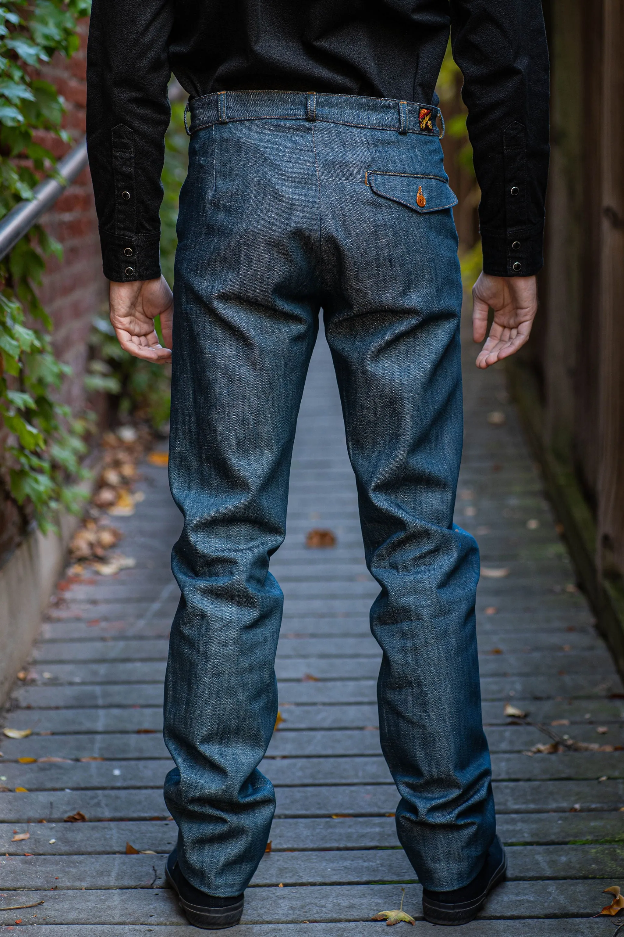 Mister Freedom "Nouvelle Vague" Slacks - NOS "Player" Denim