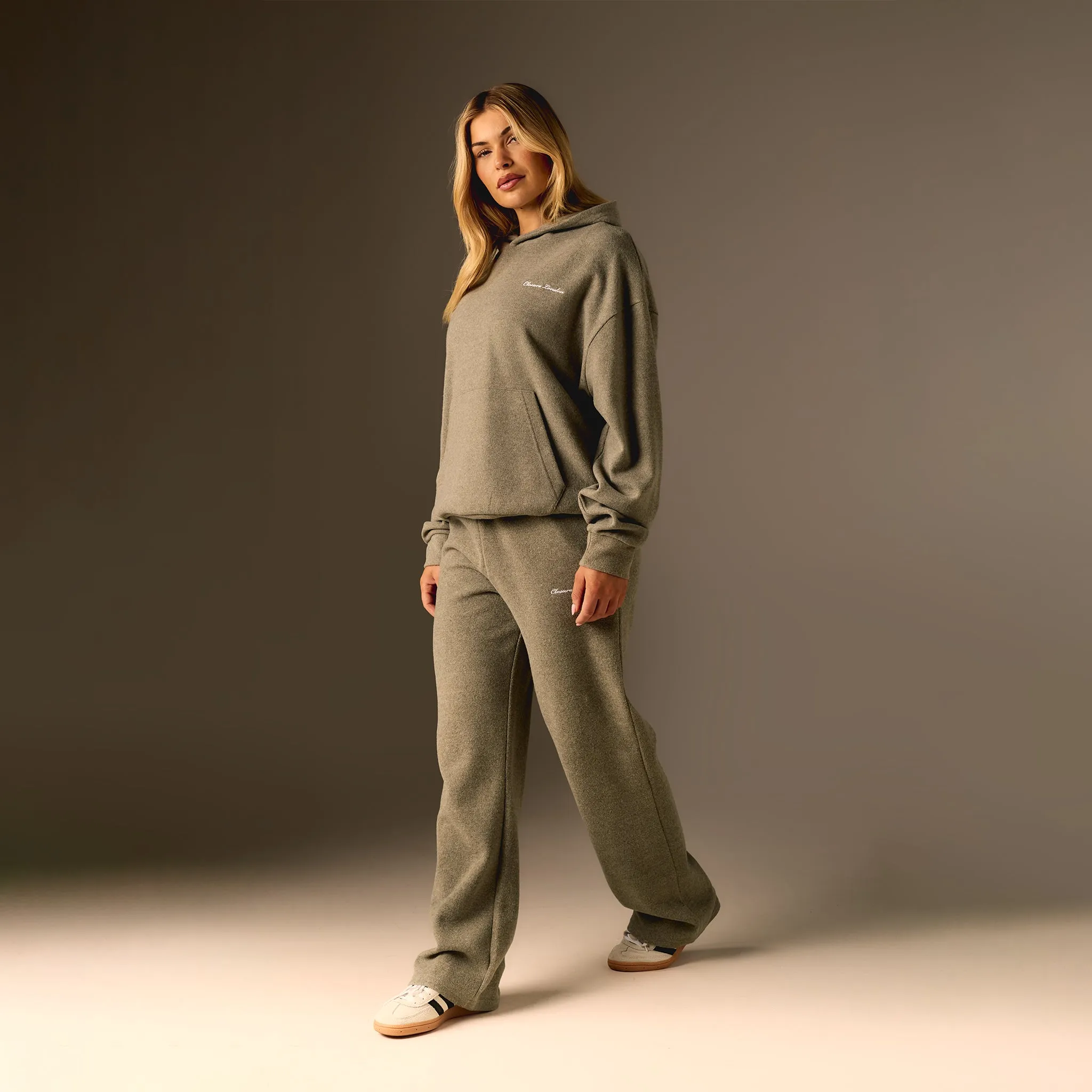 Soft Knit Tracksuit I Dark Olive