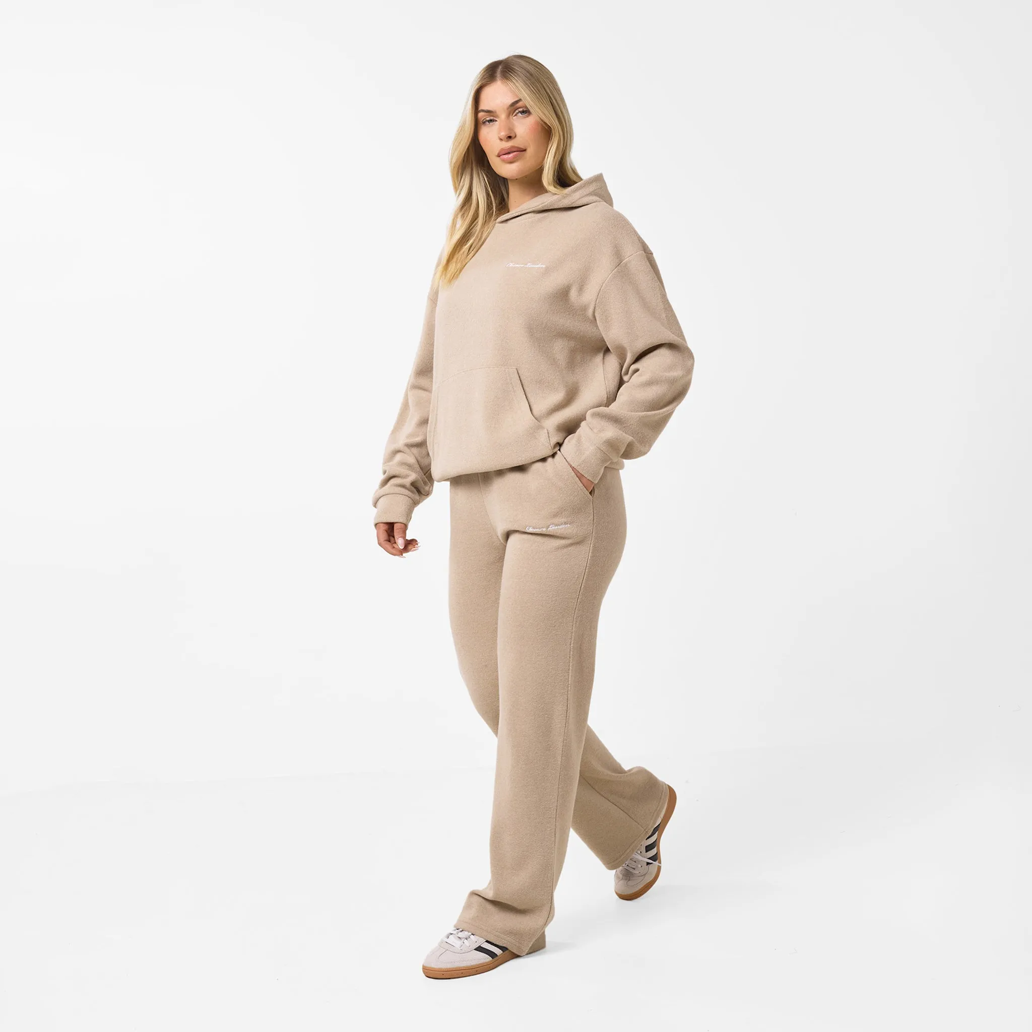 Soft Knit Tracksuit I Tan
