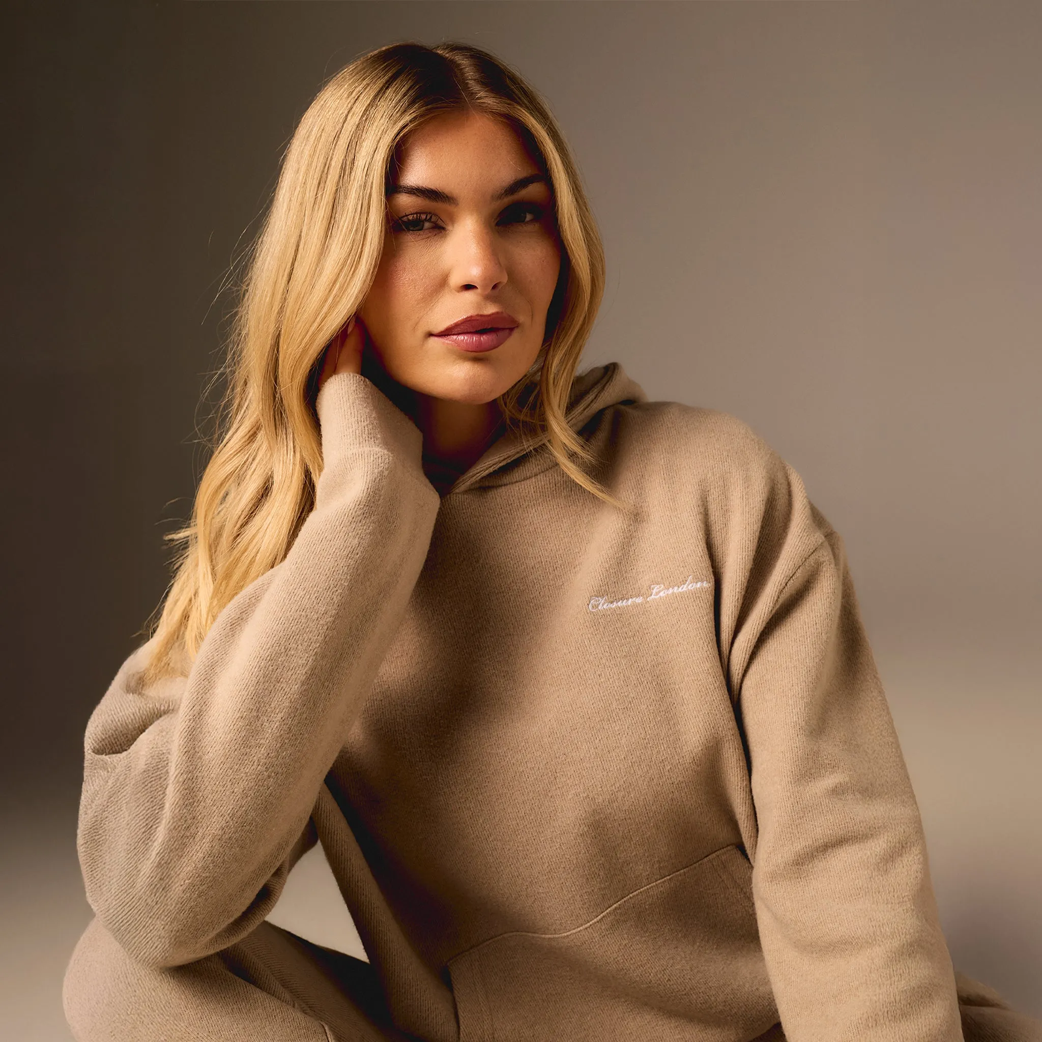 Soft Knit Tracksuit I Tan