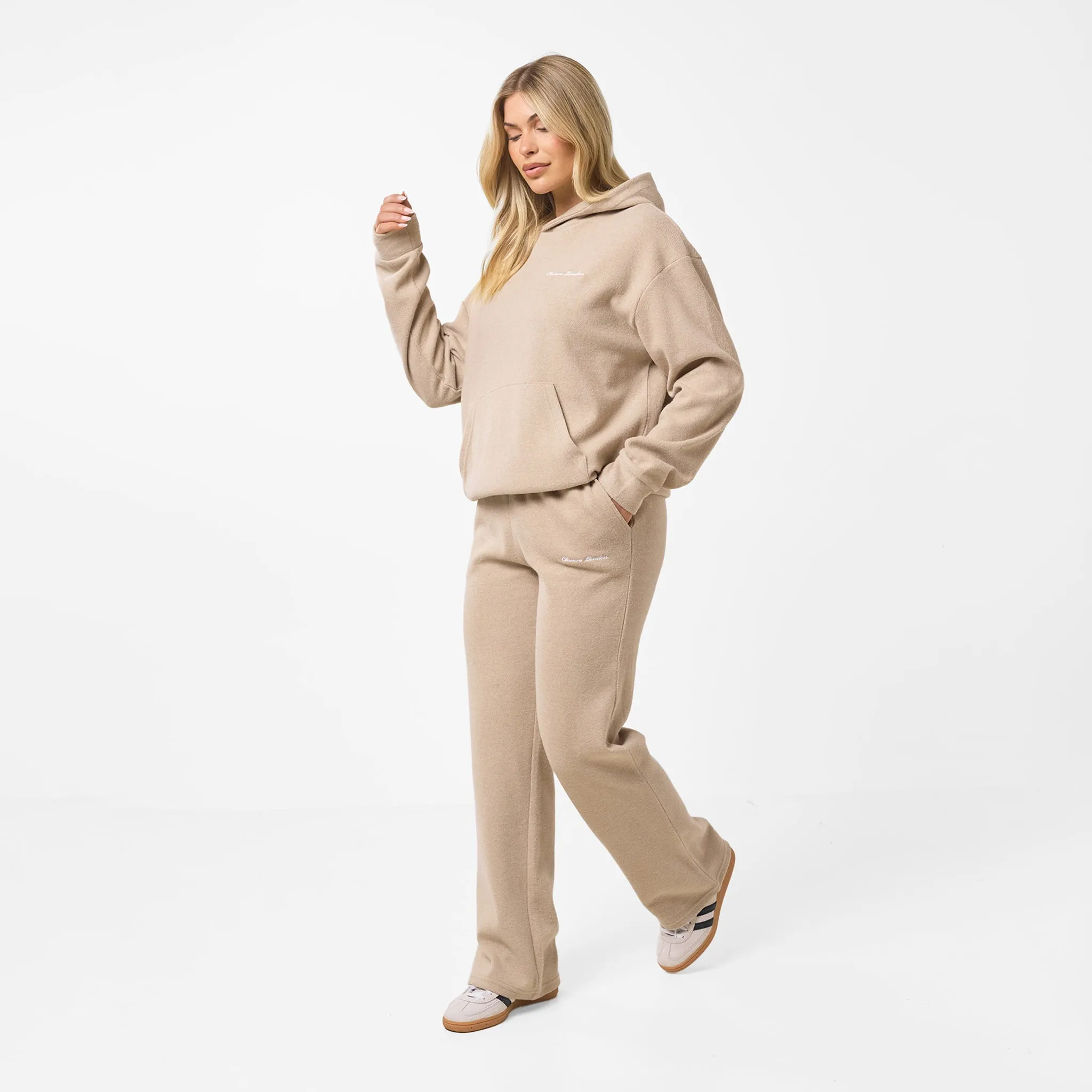 Soft Knit Tracksuit I Tan