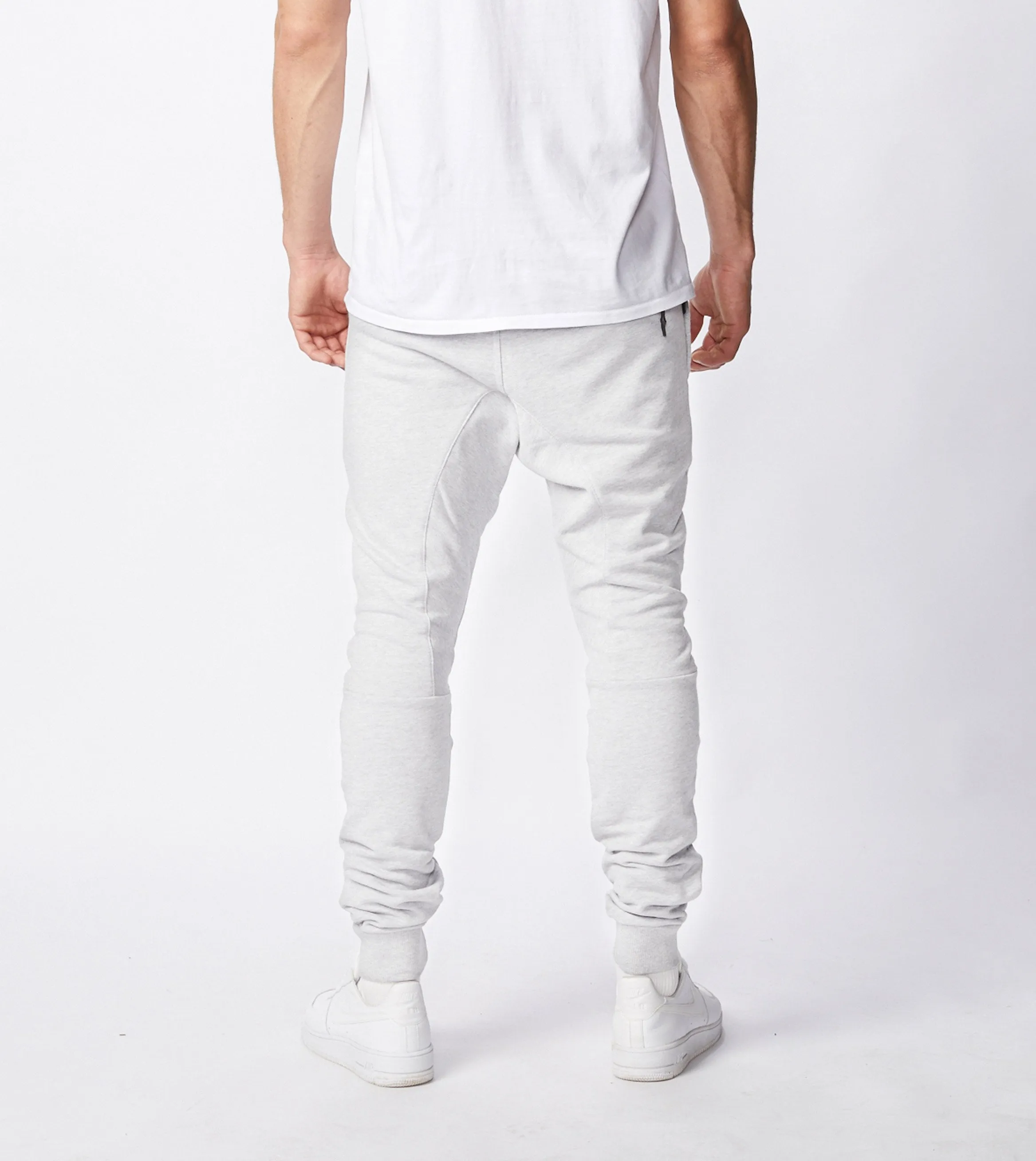 Sureshot Fleece Jogger White Marle
