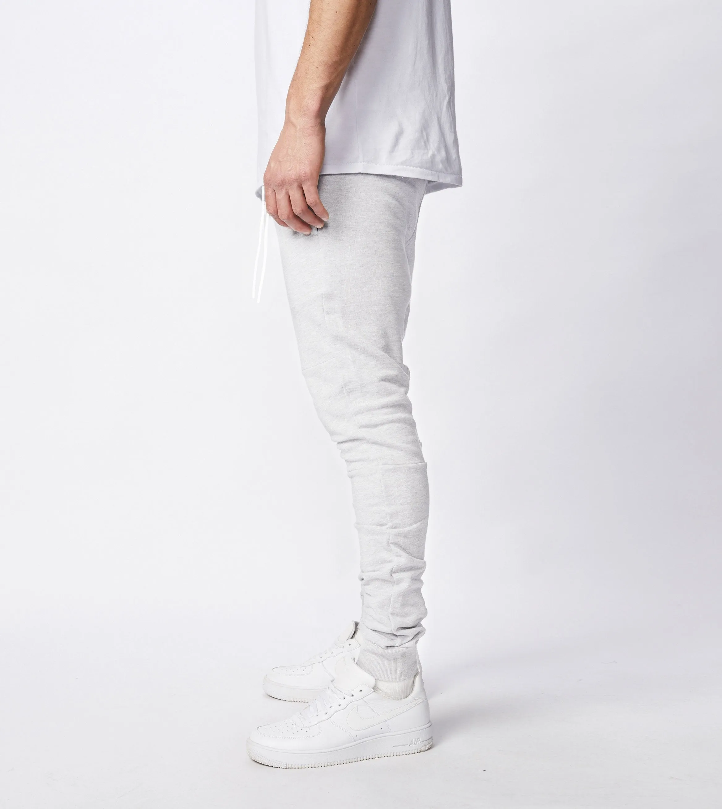 Sureshot Fleece Jogger White Marle
