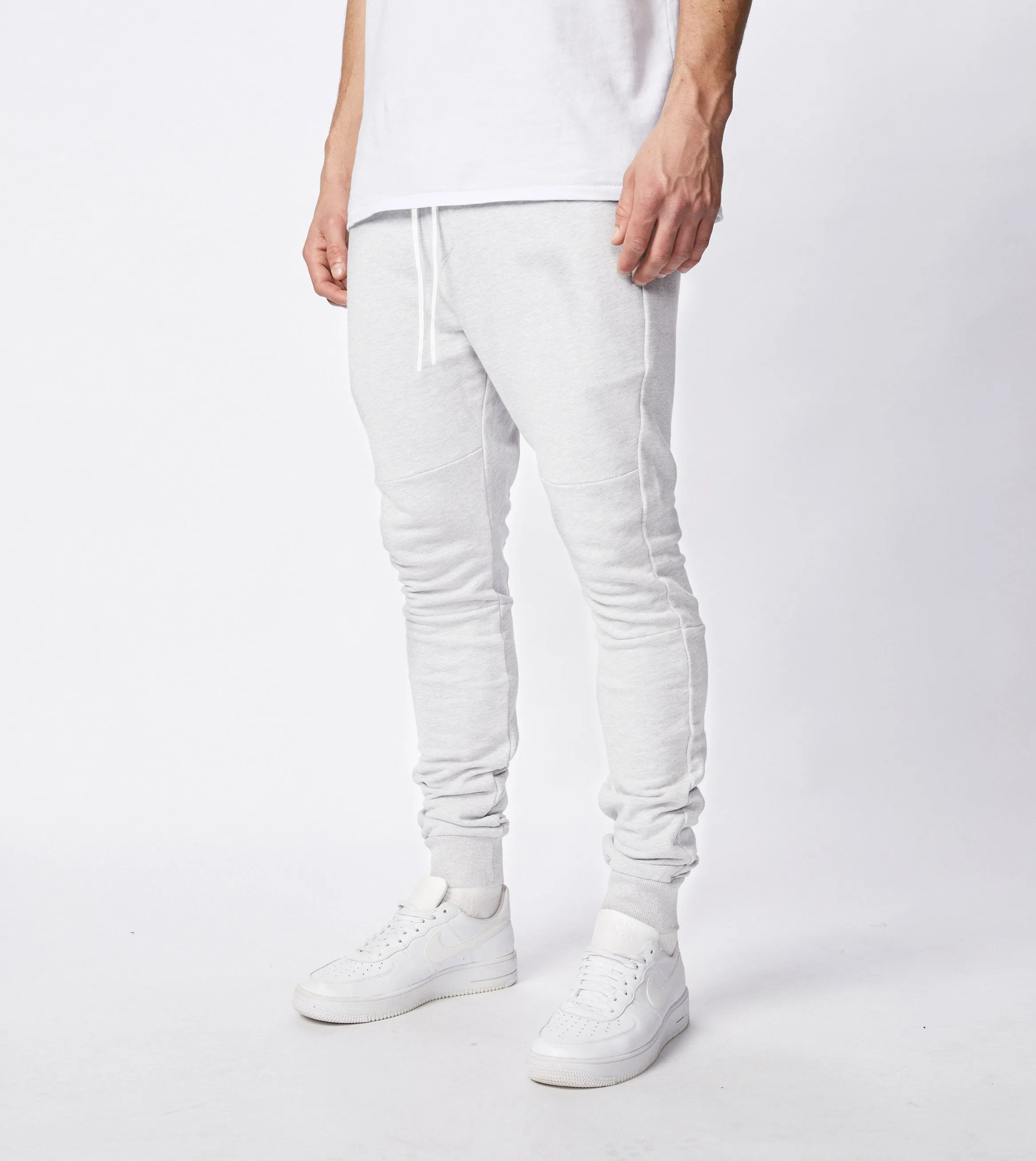 Sureshot Fleece Jogger White Marle