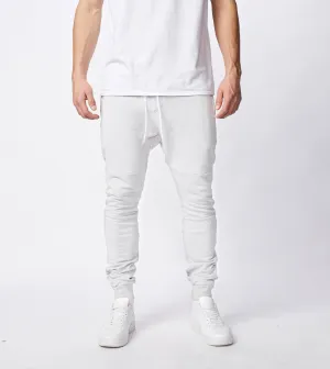 Sureshot Fleece Jogger White Marle