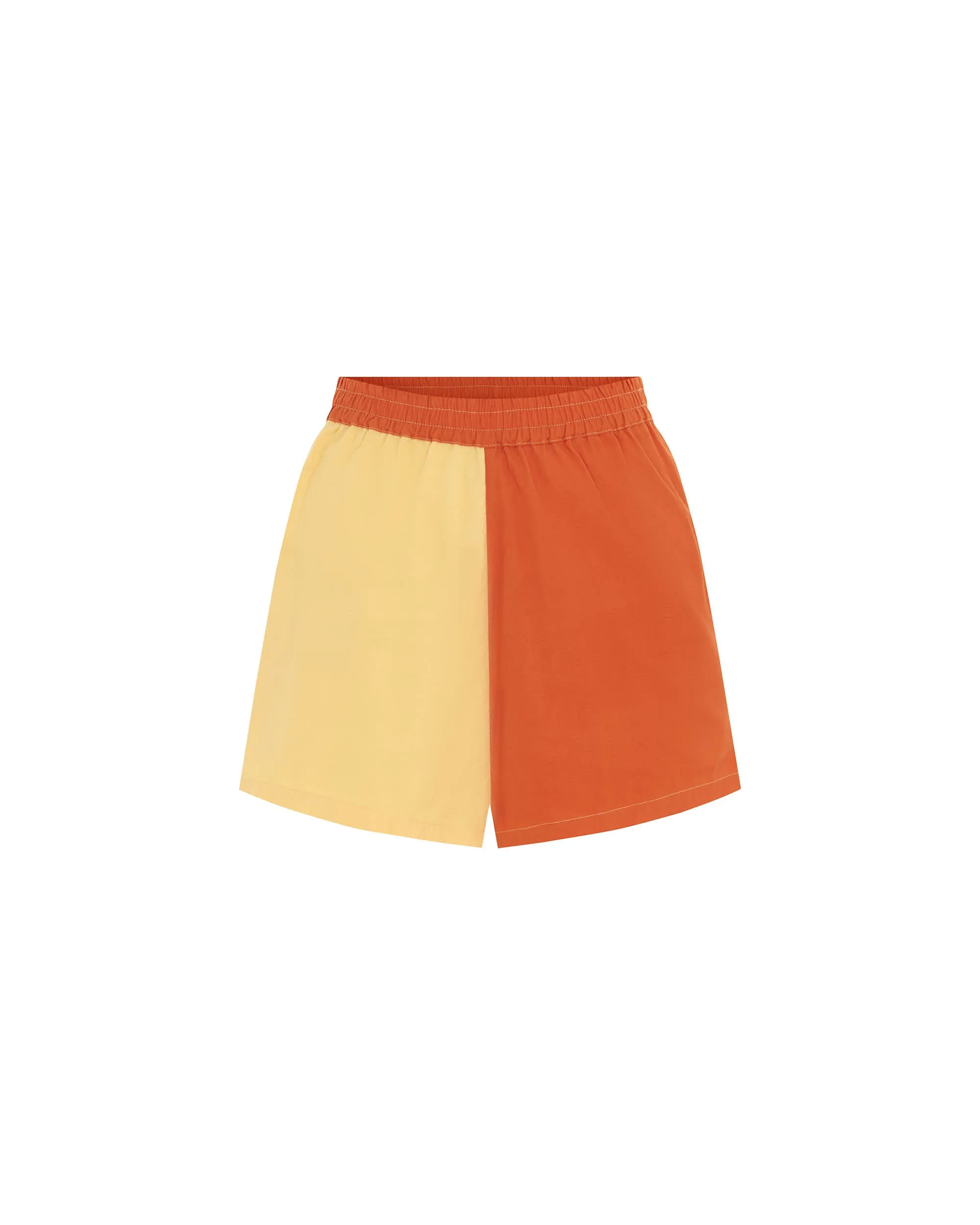 The Vacay Short - Vermillion