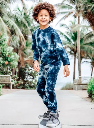 TIE-DYE BONFIRE PULLOVER