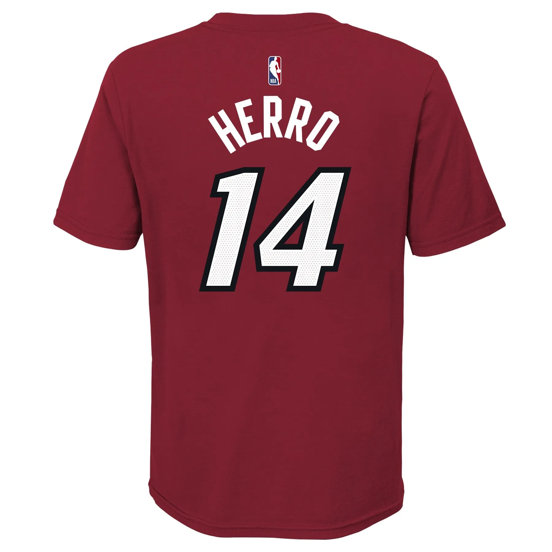 Tyler Herro Nike Jordan Brand Statement Red Name & Number Youth Tee