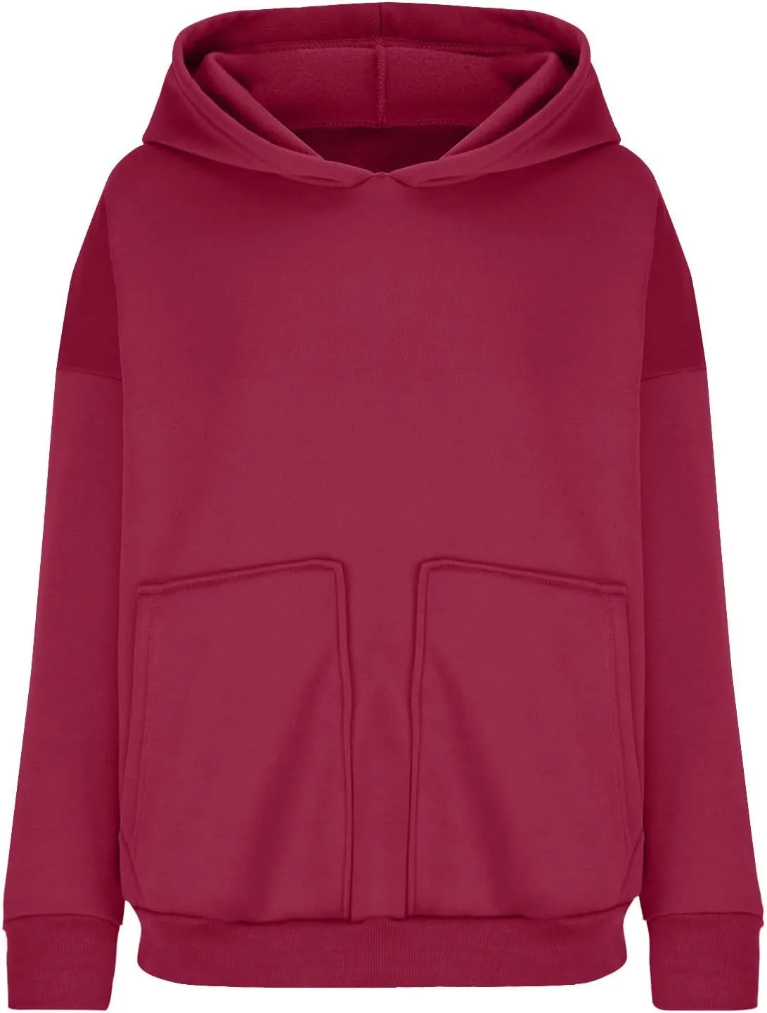Womens Oversized Hoodies Sweatshirts Casual Long Sleeve Fleece Hooded Pullover Tops Fall Winter Clothes