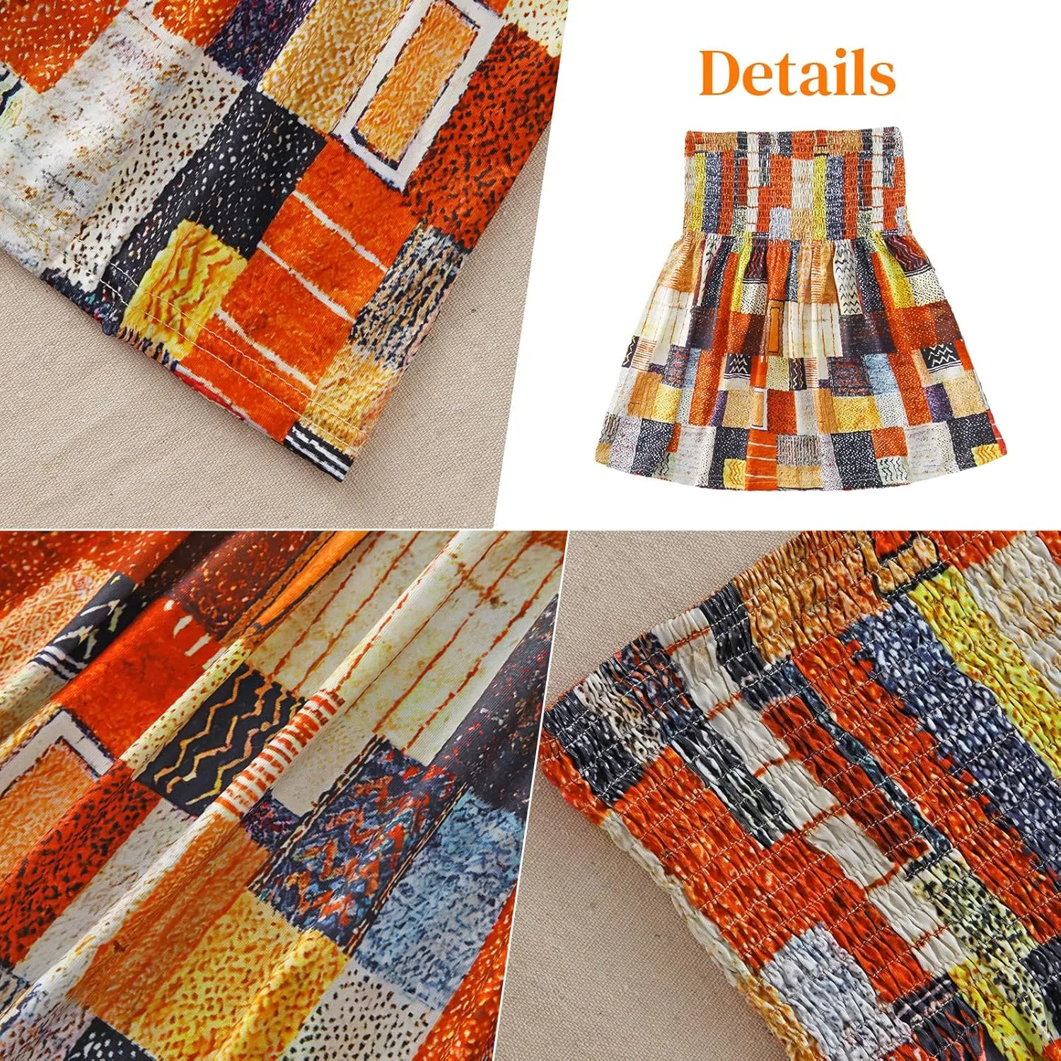 Womens Strapless Smocked Tube Top Soft Stretchy Pleated Bandeau Tank Sexy Sleeveless Loose Summer Camis Tunic Tops