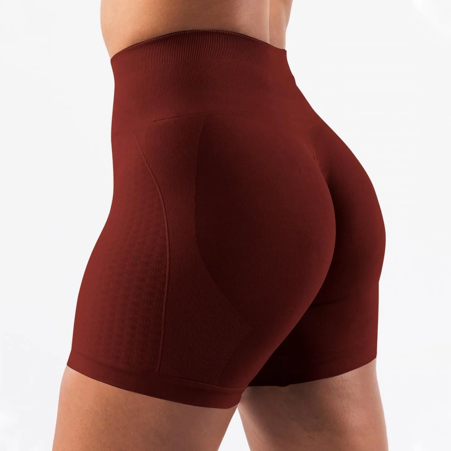 Workout Shorts for Women High Waisted Tummy Control Yoga Shorts Seamless Scrunch Butt Lifting Gym Biker Shorts