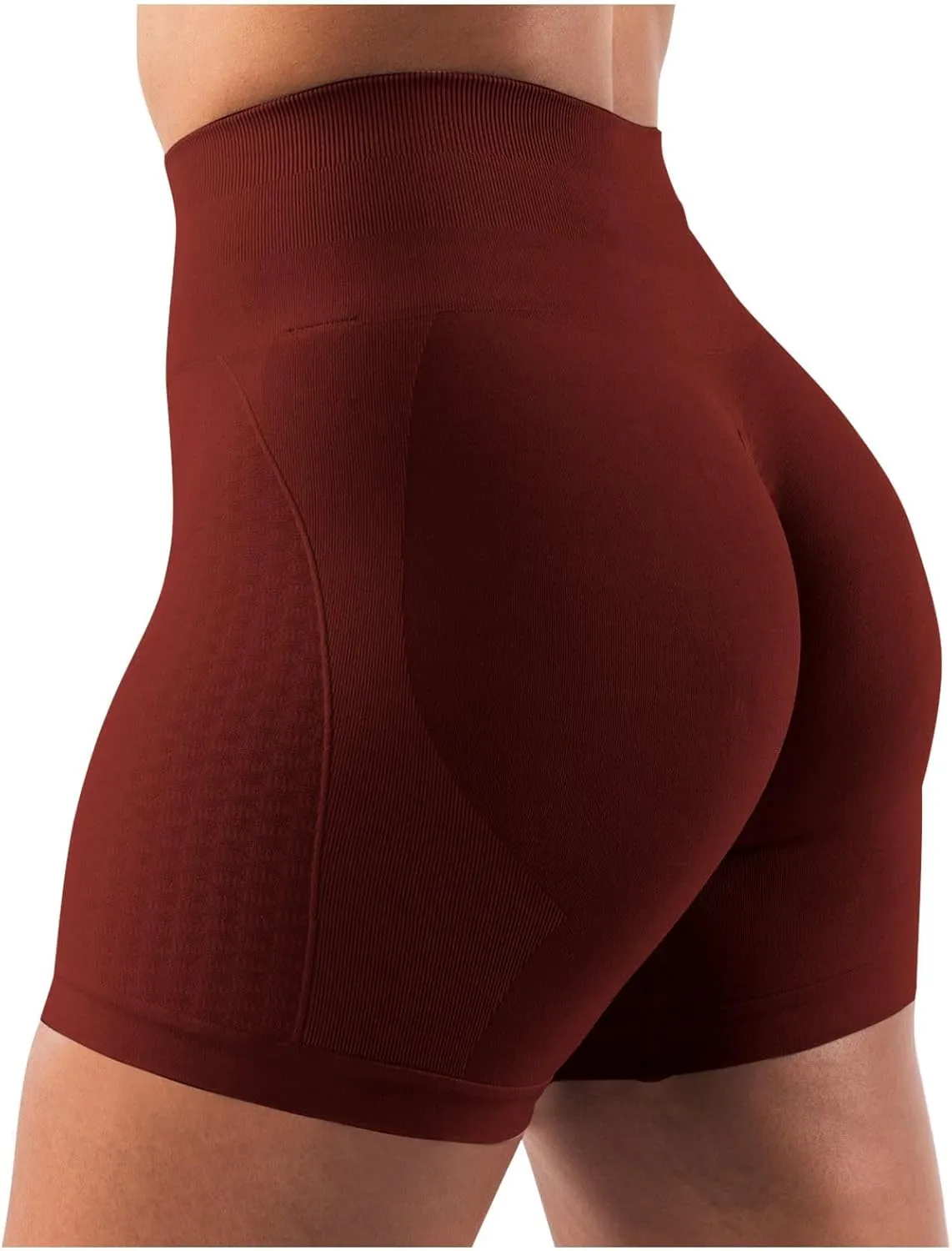 Workout Shorts for Women High Waisted Tummy Control Yoga Shorts Seamless Scrunch Butt Lifting Gym Biker Shorts
