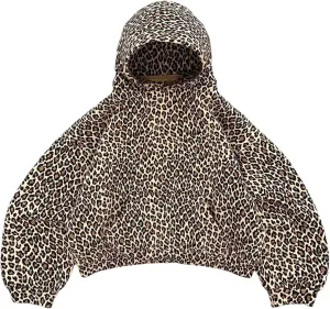 Y2k Women Oversized Zip Up Hoodies Vintage Grunge Jackets Streetwear Graphic Camo Cheetach Print Hoodie Trendy